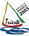 logo dell'Anno Mondiale della Fisica Trieste